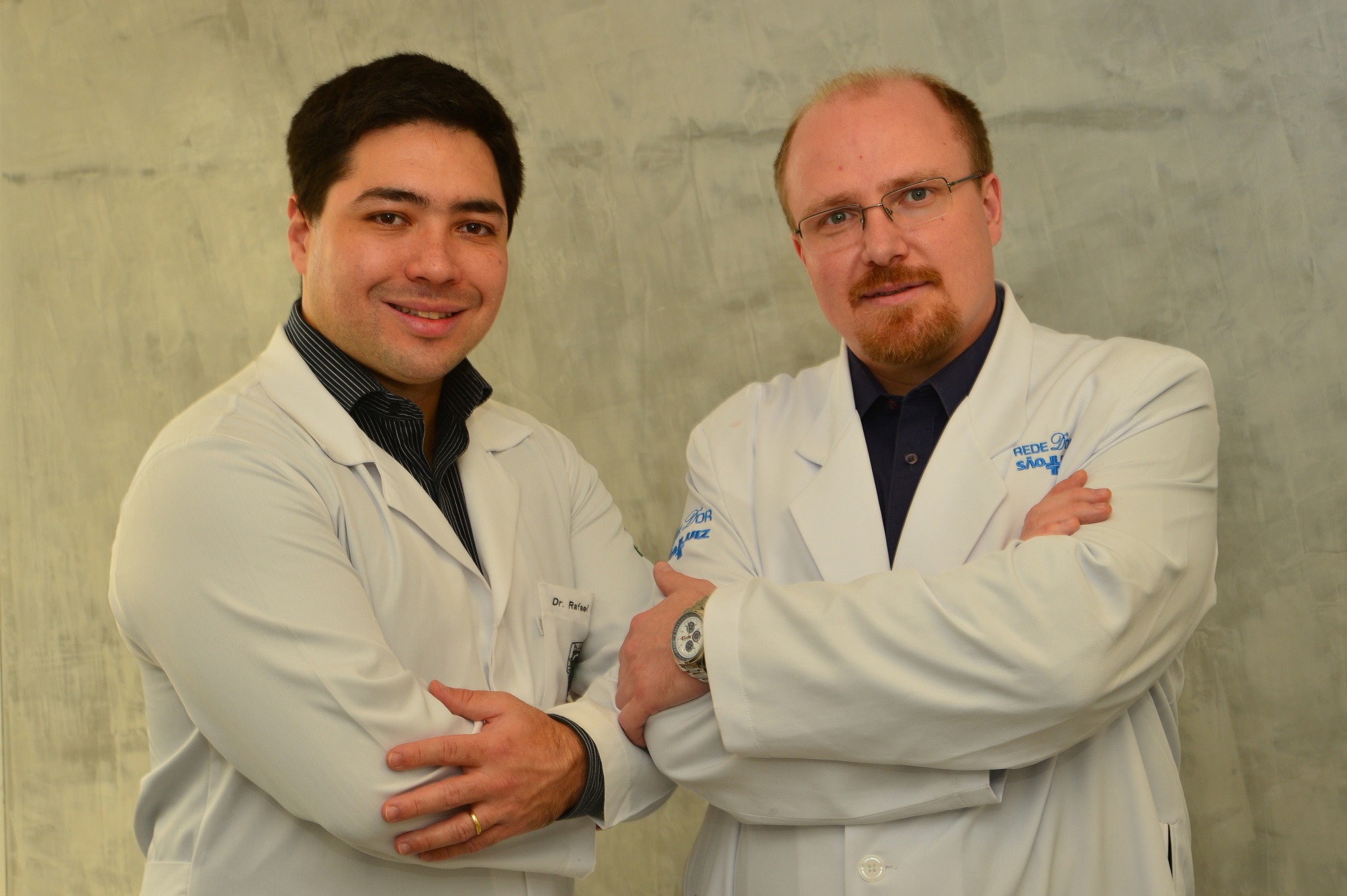 Dr Rafael Katayama e Dr Iuri Tamasauskas